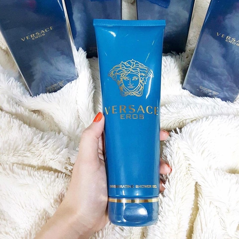 Sữa Tắm Nước Hoa Versace Eros Invigorating Shower Gel For Men 250ml