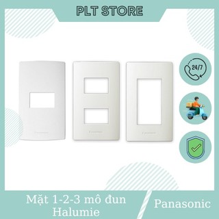 Mặt 1, 2, 3 thiết bị panasonic dòng halumie wevh68010 , wevh68020 , wevh68030
