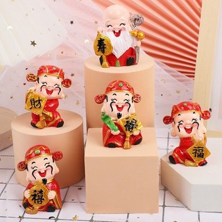 Bộ tượng ngũ phúc - bộ tượng 5 ông phúc lộc thọ tài hỷ