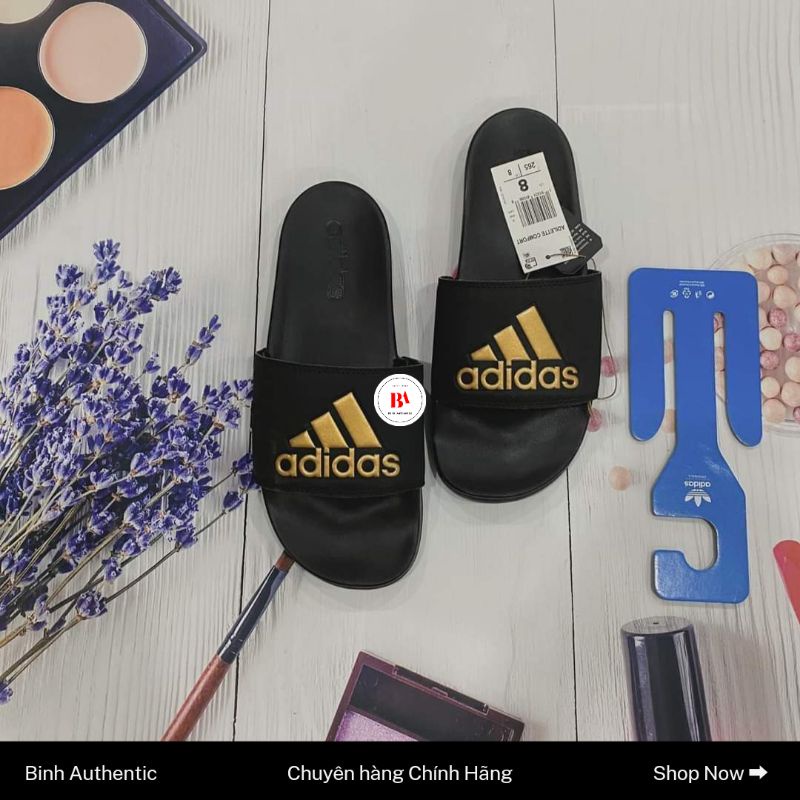 Chính hãng Dép quai ngang Adidas Cloudfoam Comfort ADJ