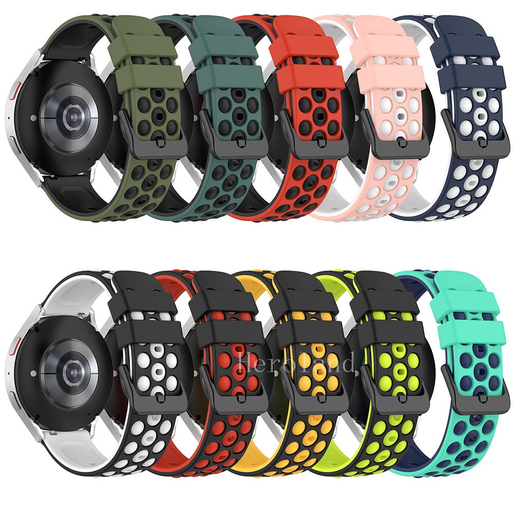 Dây Đeo Silicon 20mm Cho Đồng Hồ Thông Minh Huami Amazfit Bip U / Bip Lite GTS4 Mini 3 3Pro