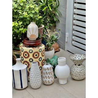 Bình hoa xuất khẩu trang trí decor nghệ thuật 01
