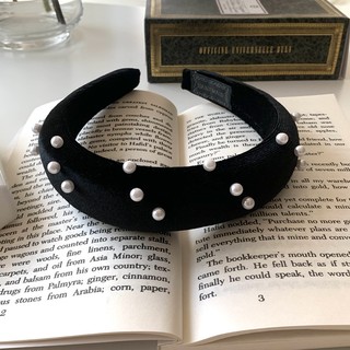 Cài tóc nhung sang trọng Modleaf Klee headband Hàn Quốc