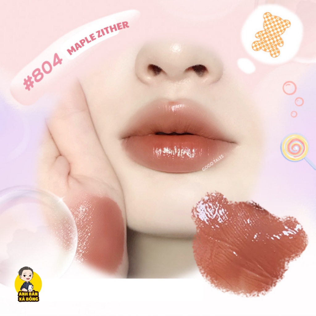Son Môi Dưỡng Ẩm GOGO TALES Lucky Bear Moisturizing Lipstick GT381