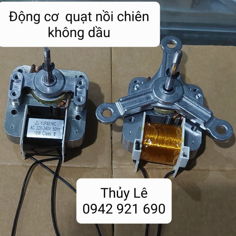 Động cơ quạt nồi chiên không dầu 2 mẫu motor quạt nồi chiên không dầu