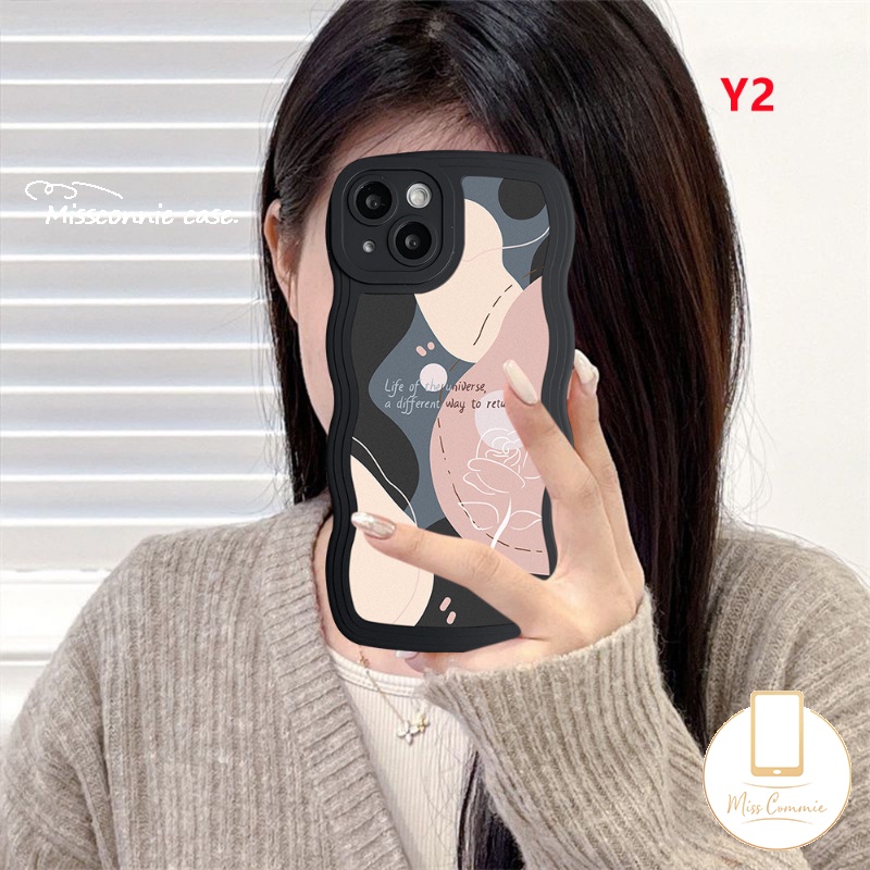 Ốp Điện Thoại Mềm Họa Tiết Hoa Mặt Cười Cho Redmi 12C 9T 9 9A 10 10A A1 + 9C Nf 10C Note9 8 Note 10 11s 10s 10 Pro Max Plus 11 Pro +