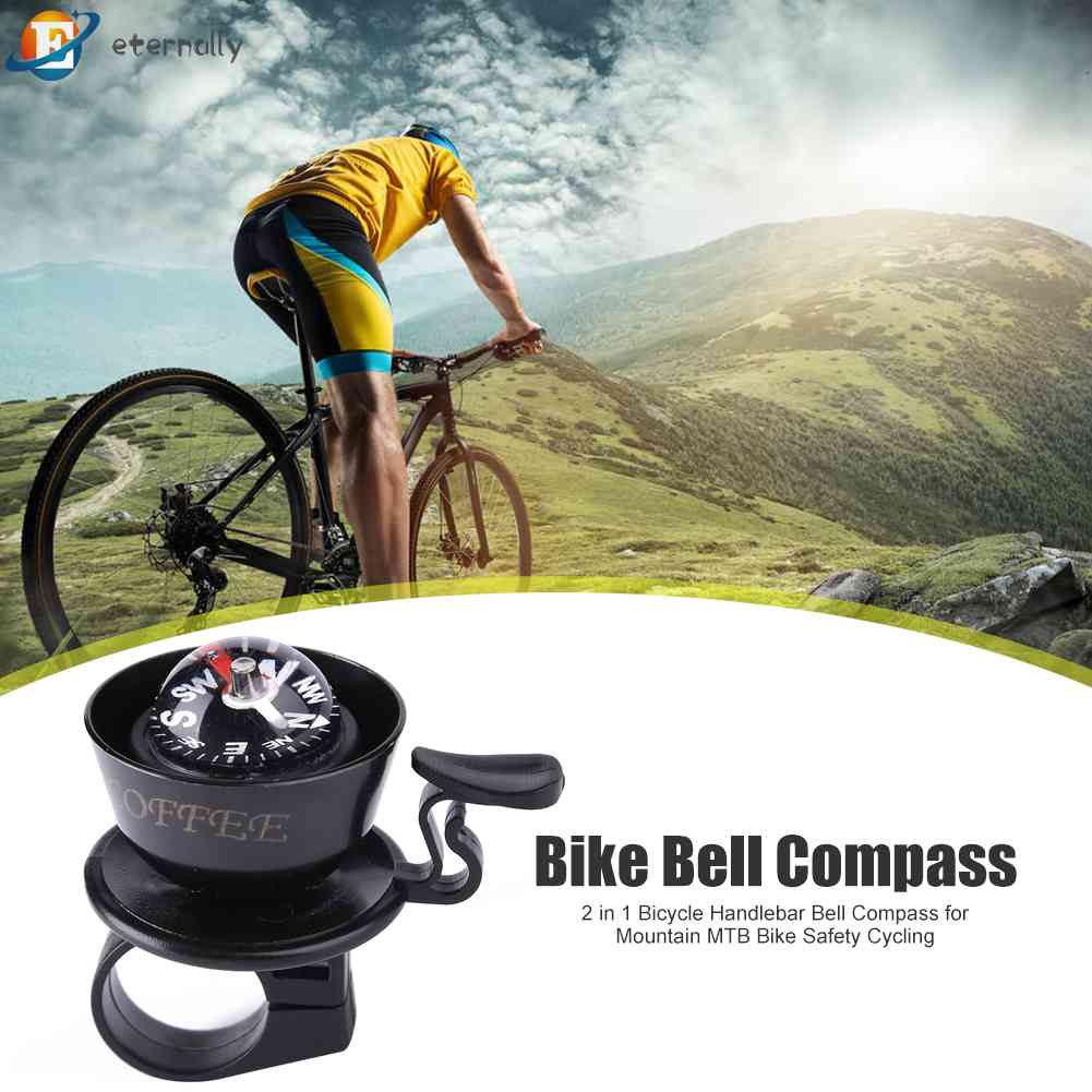 Chuông Gắn Tay Lái Xe Đạp 2 Trong 1 Tiện Lợi