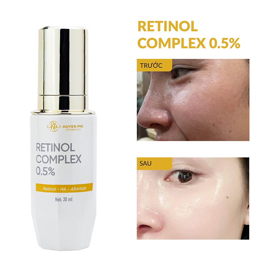 Kem dưỡng Retinol Complex tái tạo da, chống lão hoá, ngăn ngừa mụn Huyền Phi 30ml