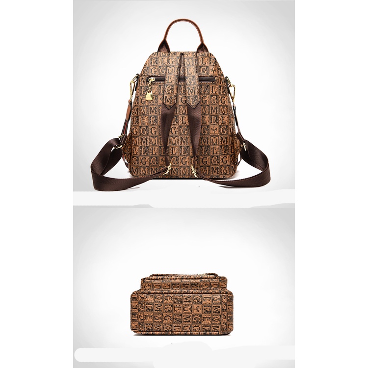 Ba Lô Da Chống Trộm In Hoạt Hình Chuwanglin Dễ Thương Cho Nữ