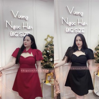 ĐẦM CÚP NGỰC CÔ SƠ MI PHỐI LƯỚI bigsize 60-95kg