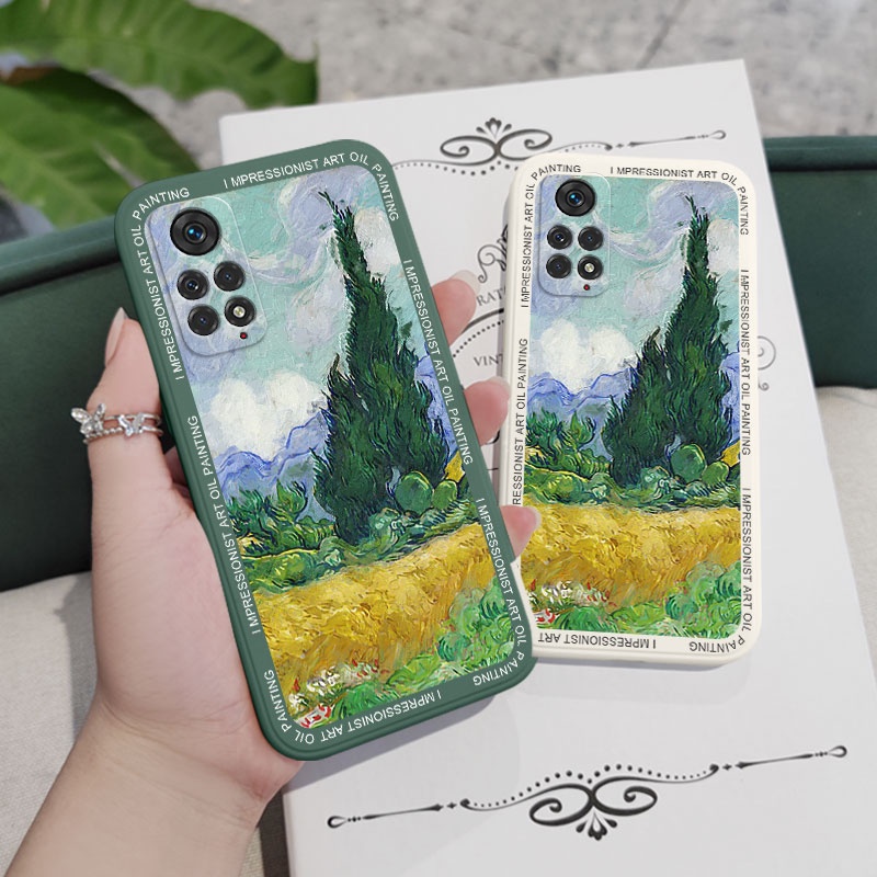 Ốp Điện Thoại Lúa Mì Thiết Kế Sáng Tạo Cho Xiaomi Redmi Note 11 11S 11T Pro Plus + 4G 5G