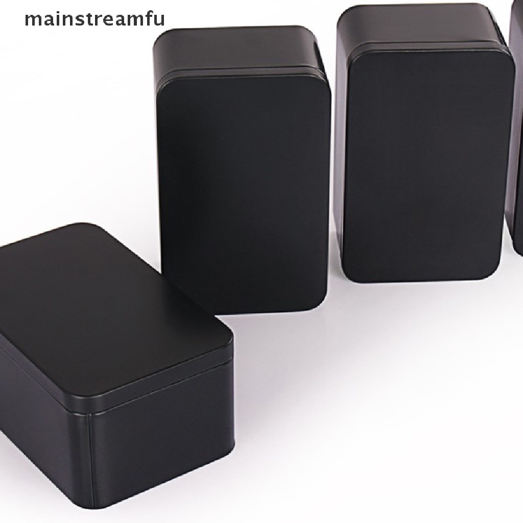1 Hộp Thiếc Đựng Trà / Bánh Quy / Bánh Quy / Đồ Dùng Nhỏ Gọn Tiện Dụng