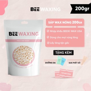 200gr sáp wax lông - wax beans triệt lông siêu bám