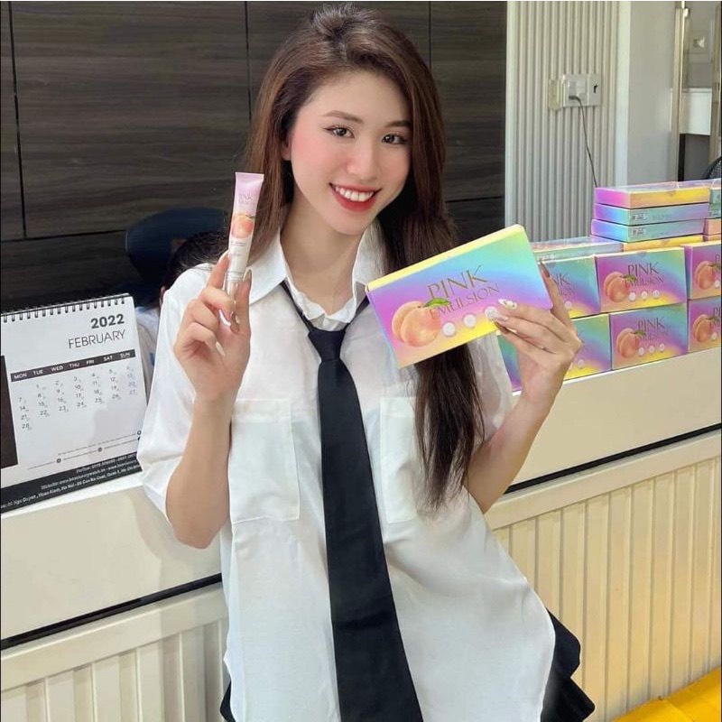 KEM DƯỠNG MÁ HỒNG PINK EMULSION