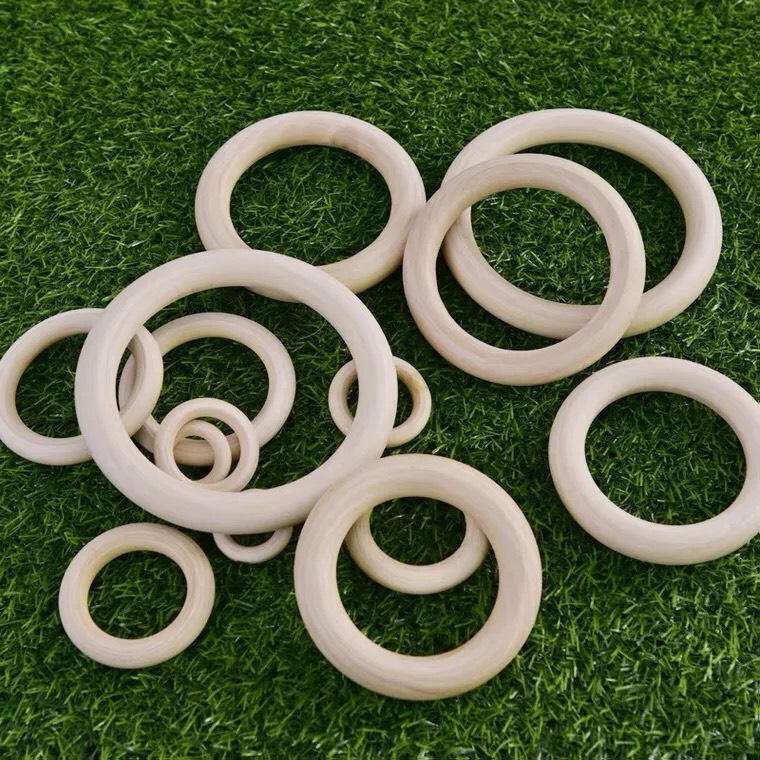 Vòng gỗ, vòng gỗ macrame, làm decor, trang trí, làm handmade, DIY