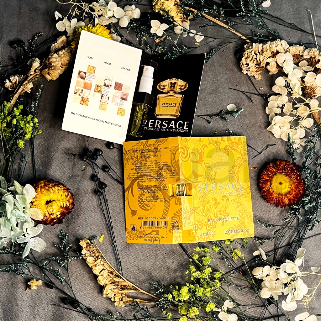 Chai nước hoa nữ 2ml - Versace Yellow Diamond