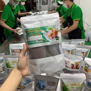 Sét trà sữa trân châu làm được từ 10-15 cốc