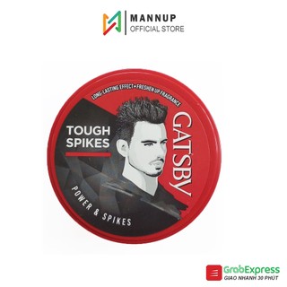 Sáp vuốt tóc nam gatsby styling wax power & spikes - wax tạo kiểu tóc chính hãng, giữ nếp siêu bền