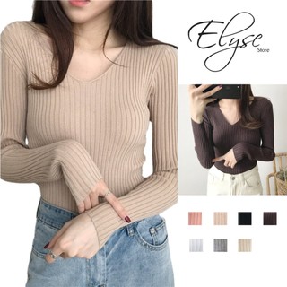 [ XẢ Kho] ÁO LEN DỆT KIM CỔ TIM DÁNG ÔM M17