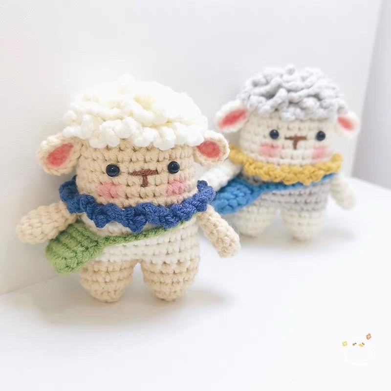 DIY Gói Nguyên Liệu Tự Móc Thú Sư Tử 🦁 🦁 🦁 - Quà Tặng Handmade Tự Làm Móc Treo Chìa Khoá [Có hướng dẫn]