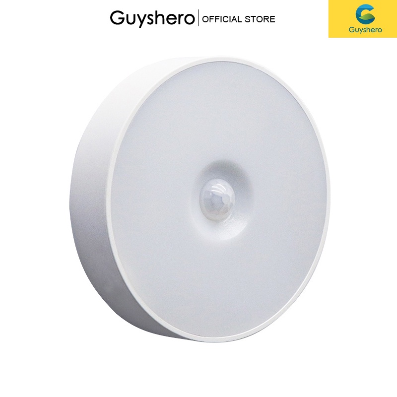 Guyshero Đèn LED 8 bóng cảm biến tự động