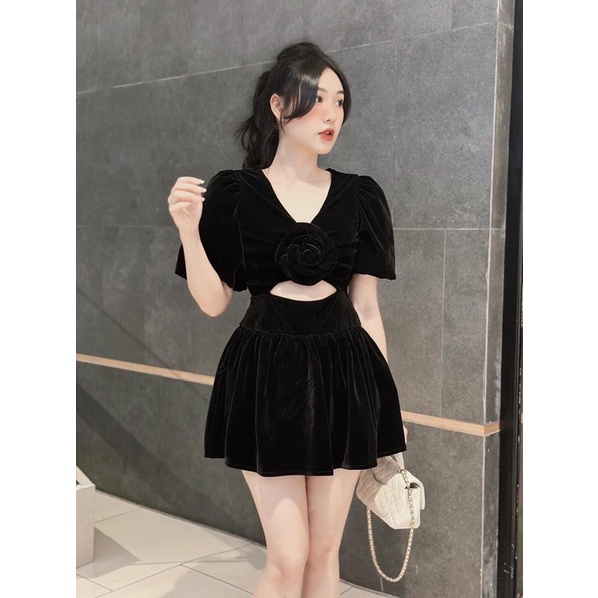 | Chang Tròn | Đầm Nhung Bồng Bigsize