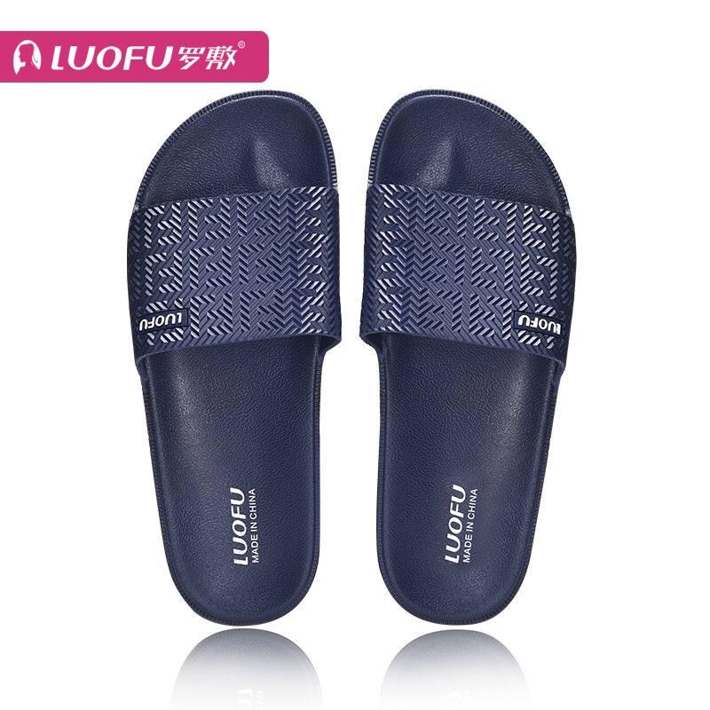 Dép lê nam nữ quai ngang Hàng công ty siêu êm nhiều màu sắc LUOFU 1185