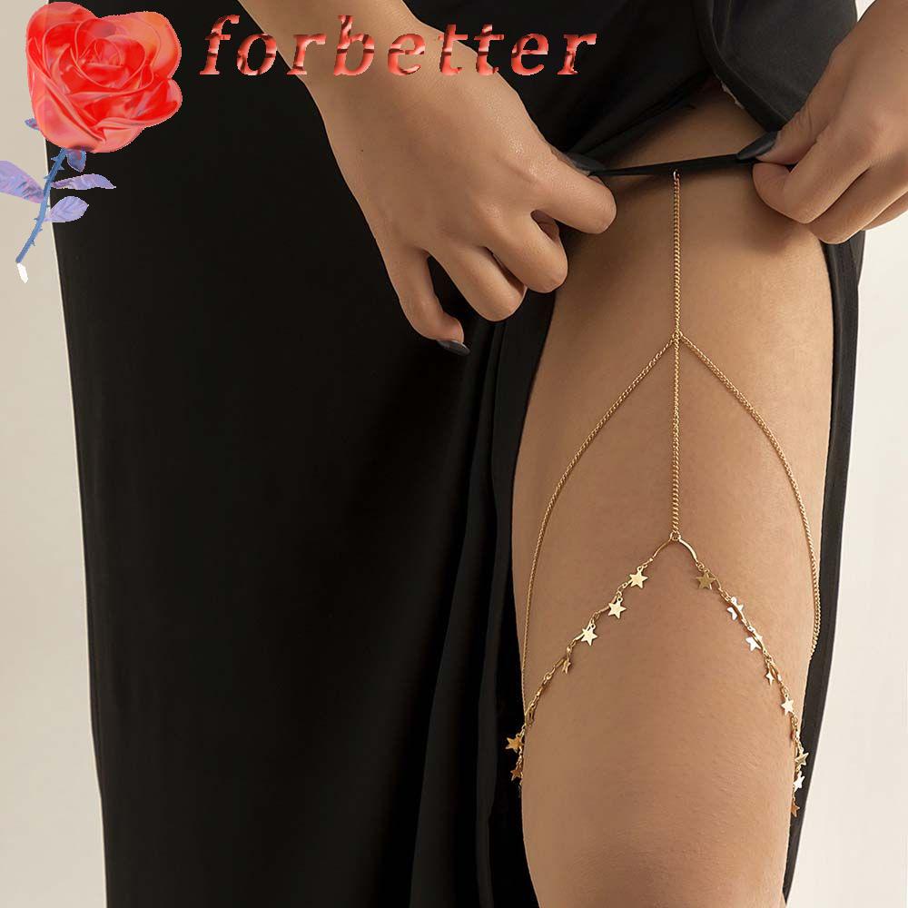 Dây Tua Rua Đeo Đùi Hình Ngôi Sao Quyến Rũ|Chuỗi Body Nữ