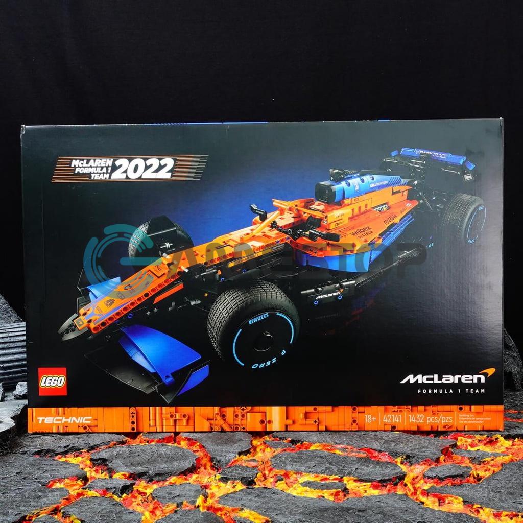 Lego Mô hình lắp ráp Technic McLaren Formula 1 Race Car 42141 chất liệu nhựa PCV, ABS LGTN01