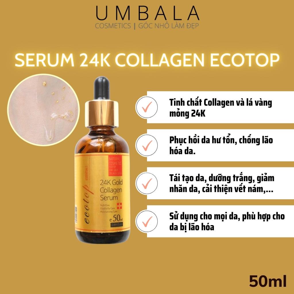 Serum 24K Gold Collagen ECOTOP (50ml)