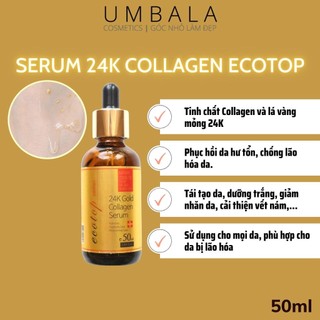 Serum 24K Gold Collagen ECOTOP (50ml)