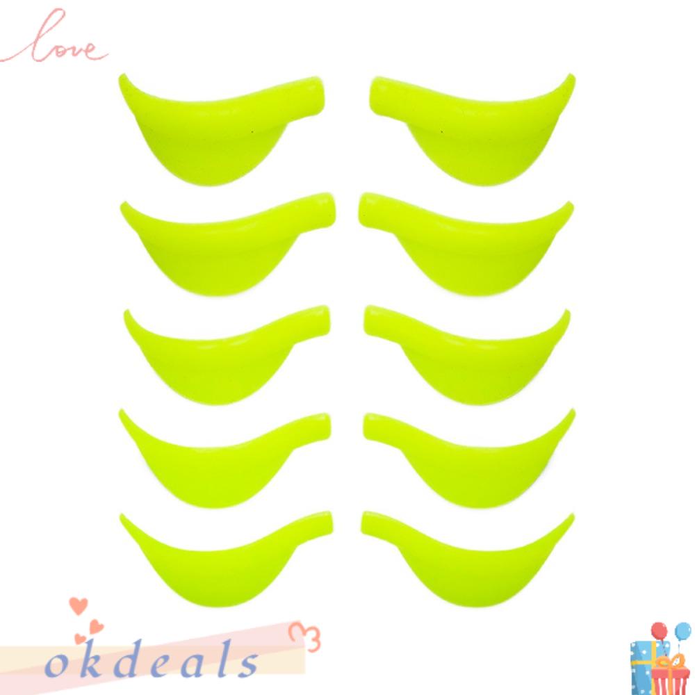 Bộ 5 Cặp Đệm Silicone Uốn Cong Lông Mi Chuyên Dụng