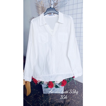 Áo vin trắng kiểu