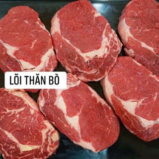 1Kg Lõi thăn bò nhập khẩu (bò ép_đầu thăn), thịt mềm