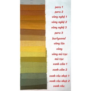 Vải linen bột cao cấp