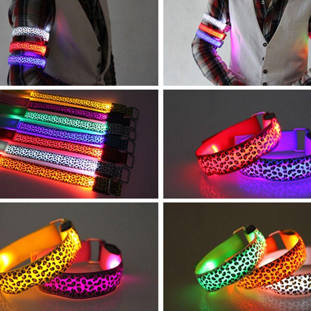 Đèn LED Đeo Cánh Tay / Chân Chạy Bộ Ban Đêm SHOUKEY Cho Xe Đạp