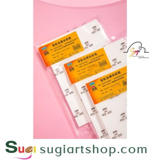 Giấy vẽ màu nước baohong 100% cotton - giấy baohong 300gsm vân cold