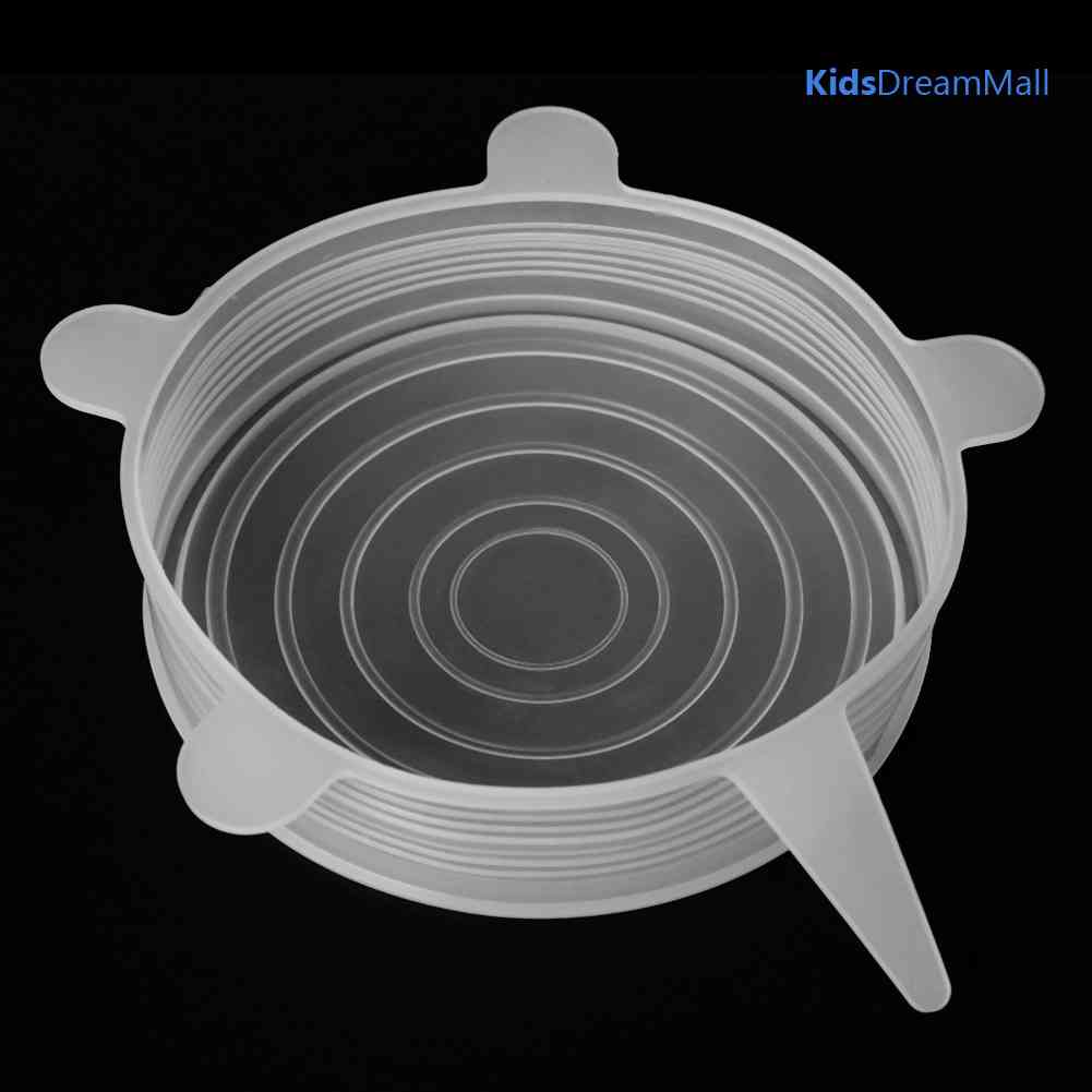 Nắp Silicone Chịu Nhiệt Dùng Nhiều Lần Để Đậy Tô Chén