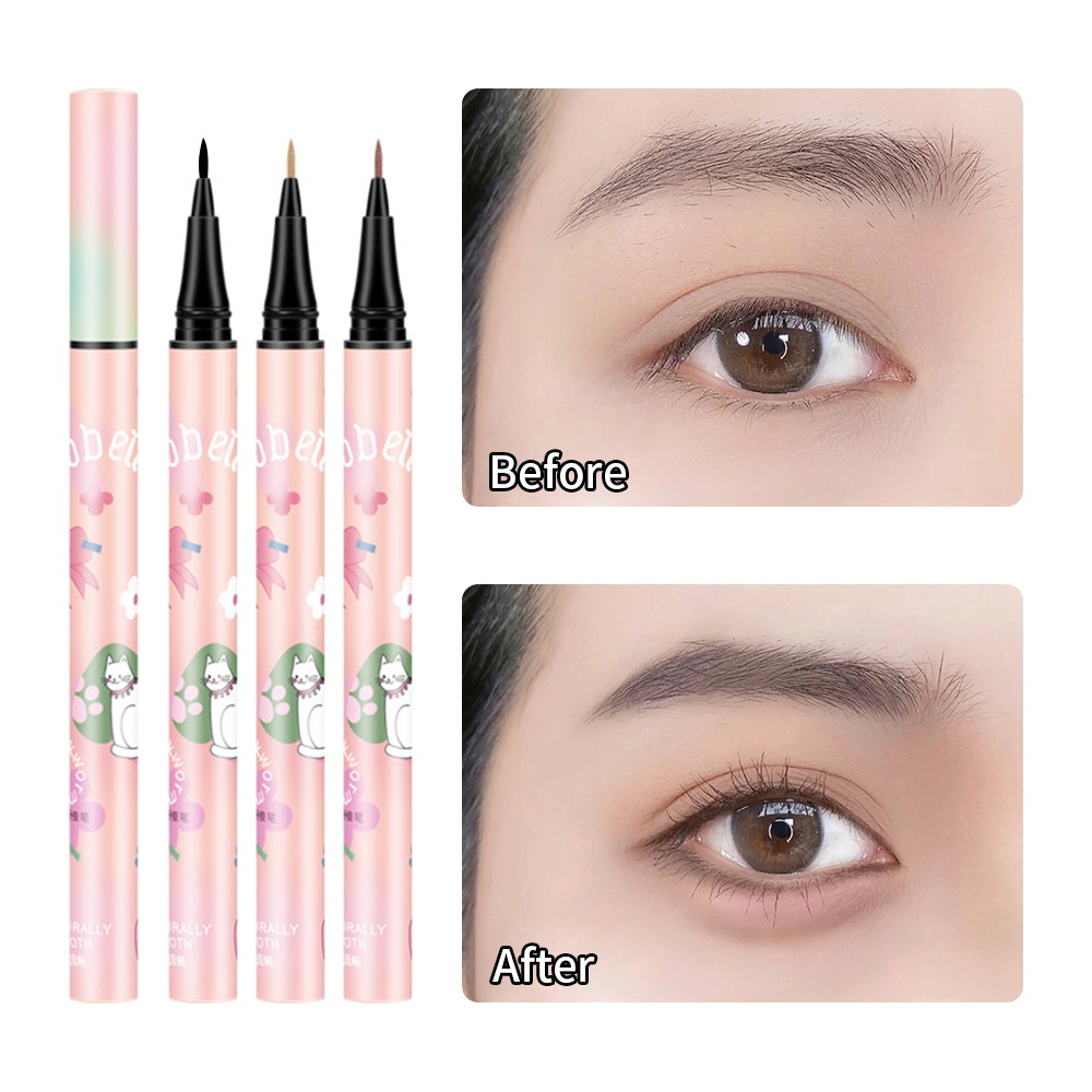 1 Bút Kẻ Mắt Dạng Lỏng Mịn Mượt Nhanh Khô Trang Điểm Cho Nữ
