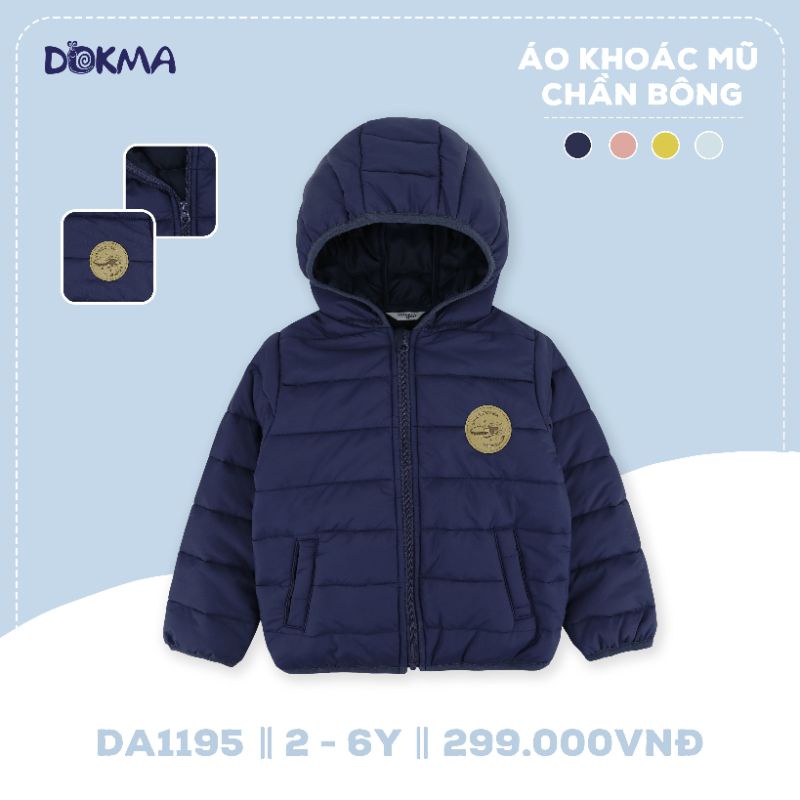 Áo khoác mũ chần bông DA1195