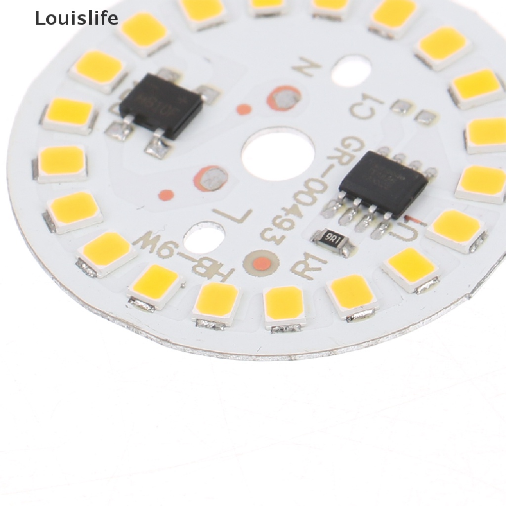 Bộ 2 Đèn LED Chip AC220V Chip SMD 15W 12W 9W 7W 5W 3W Ánh Sáng Trắng Ấm