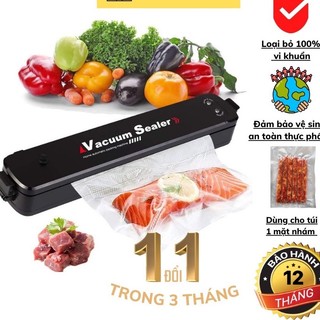 [Lẻ=sỉ] Máy hút chân không bảo quản thực phẩm Vacuum Sealer mini cao cấp tự hàn miệng tiện dụng