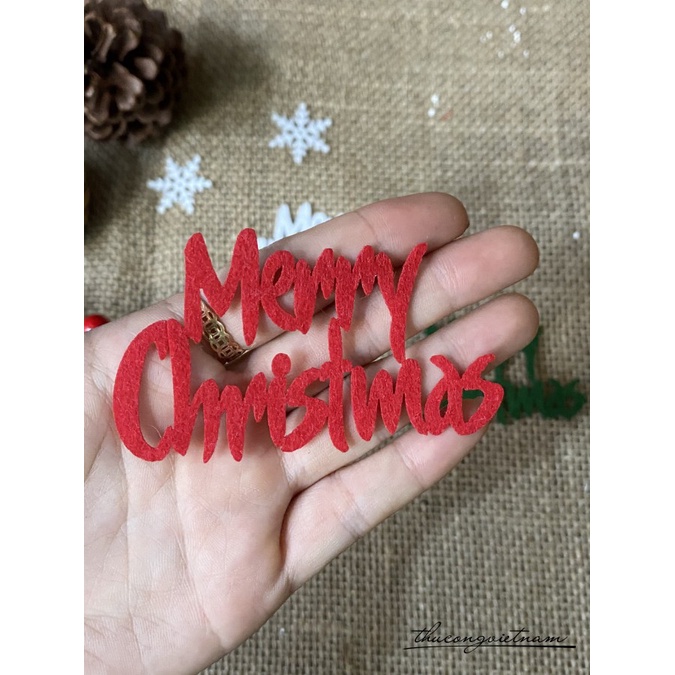 Bông tuyết vải nỉ