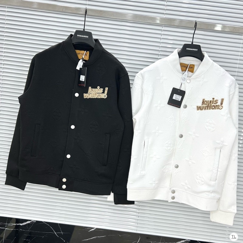 Áo Khoác Bomber Luôn Vui Tươi Chữ Nổi, Logo Thêu