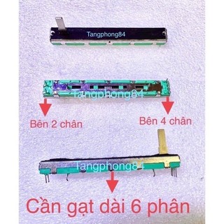 Biến trở gạt 6 phân  6 chân , bên 2 chân bên 4 chân , có 10k ,50k ,100k giá 4 cái 100k