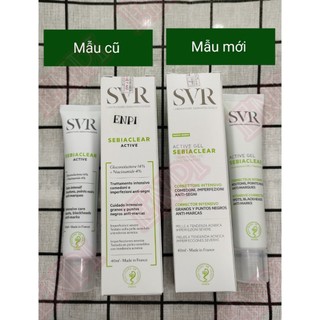 Giảm mụn ngừa thâm SVR Sebiaclear Active Gel [Mới]