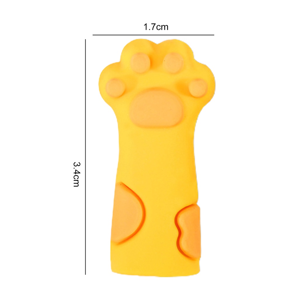 Vỏ Silicon Hình Bàn Chân Mèo Bảo Vệ Da Chết Chống Rơi Dễ Sử Dụng Chống Đau Tay Cho Văn Phòng