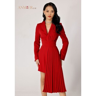 Lena Dress - Đầm dự tiệc - Hàng thiết kế cao cấp của Anmier - Phong cách cổ điển