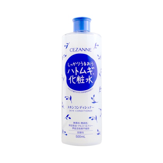 Nước hoa hồng dưỡng ẩm Cezanne Skin Conditioner Nhật Bản làm sạch, se khít lỗ chân lông 500ml | BigBuy360 - bigbuy360.vn