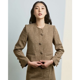 ƯỚM Set Điệu chất liệu dạ màu nâu